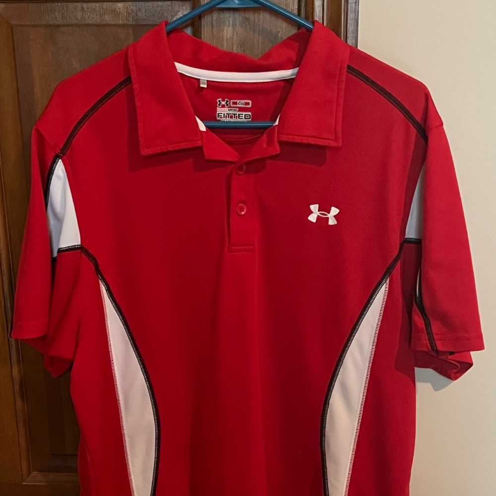 Under Armour heat gear fitted polo